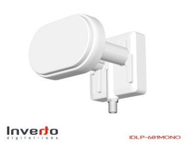 Inverto Plus Monoblock Single LNB 3 Grad Abstand 0,2dB inkl 60 mm Adapter