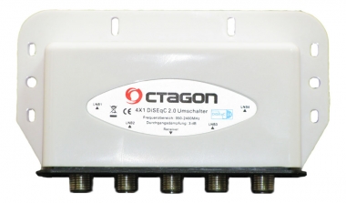 Octagon Diseqc Schalter 4in1 WSG mit 3 Jahren Garantie