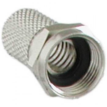 F Stecker mit Dichtring 7mm
