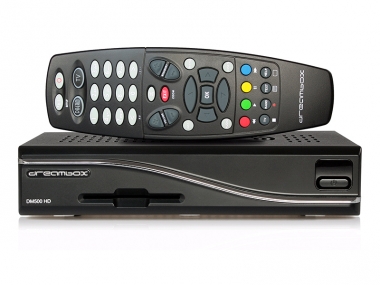 DMM Dreambox 500 HD | DVB-S2 | HDTV Receiver | PVR | E-SATA HDD Ready | schwarz
