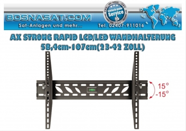 AX Strong Rapid Wandhalterung f�r LCD- und Plasma-TVs von 58,4cm bis 107cm (23