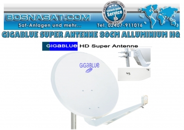 GigabBlue HD Super Antenne Alluminium HQ 80cm weiss
