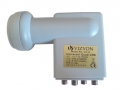 Vizyon Quad LNB mit 0,1 db optimal f?r HDTV Empfang