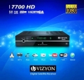 Vizyon Innovation 7700 HD Linux LAN Satreceiver mit USB PVR und Youtubeplayer