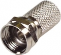 100x F-Stecker, 7mm